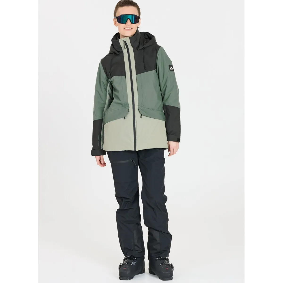 Whistler Skitøj|Vintertøj-Kingmann Vinter- og Skijakke Dame, balsam green