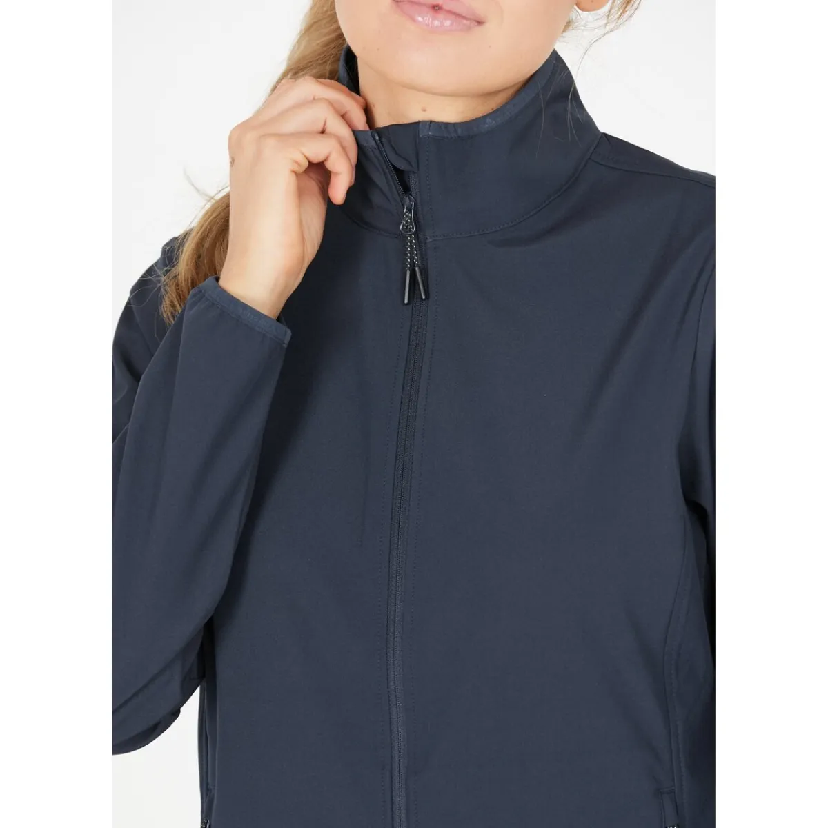 Whistler Beklædning|Outdoortøj-Lango Softshell Jakke Dame 2048 Navy Blazer