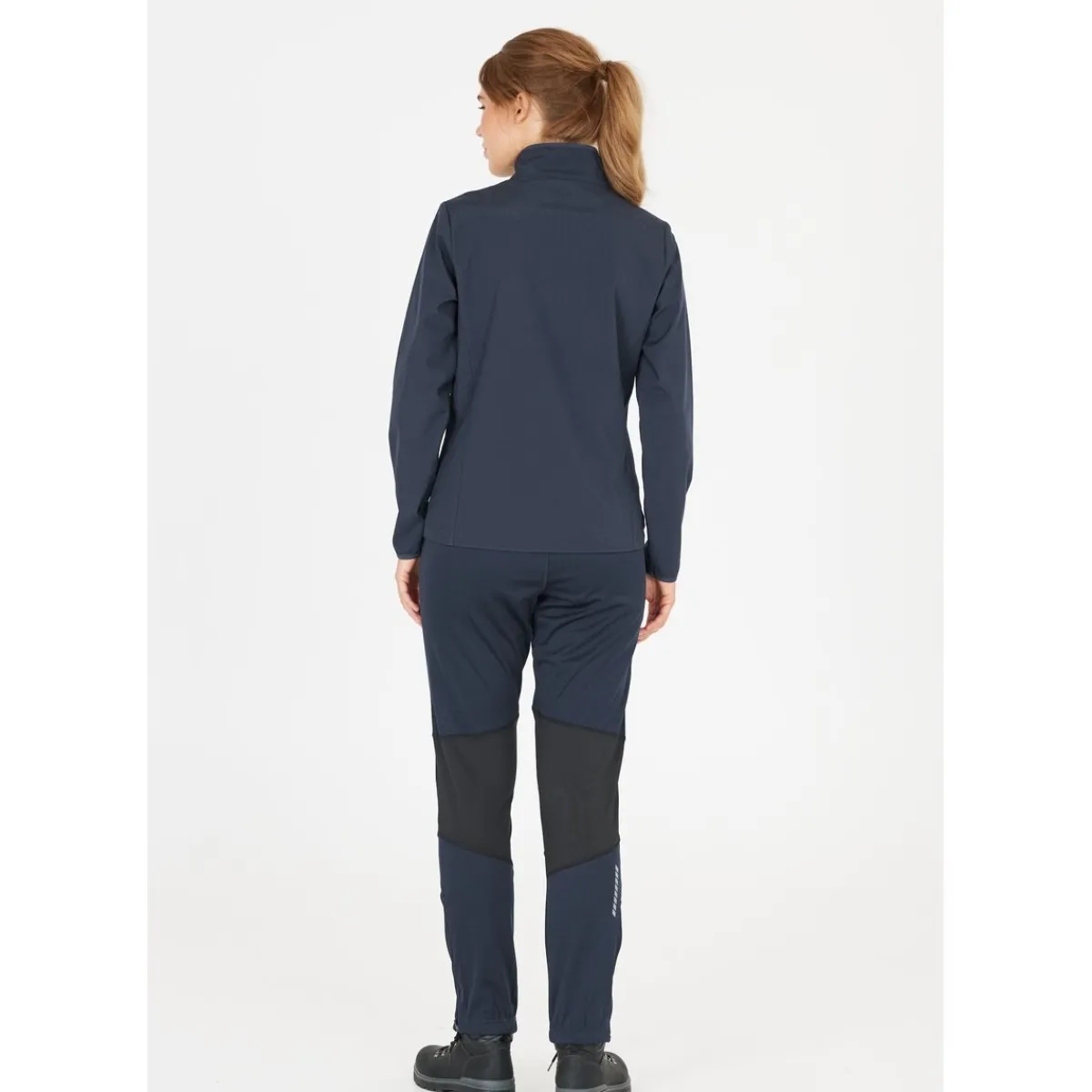 Whistler Beklædning|Outdoortøj-Lango Softshell Jakke Dame 2048 Navy Blazer