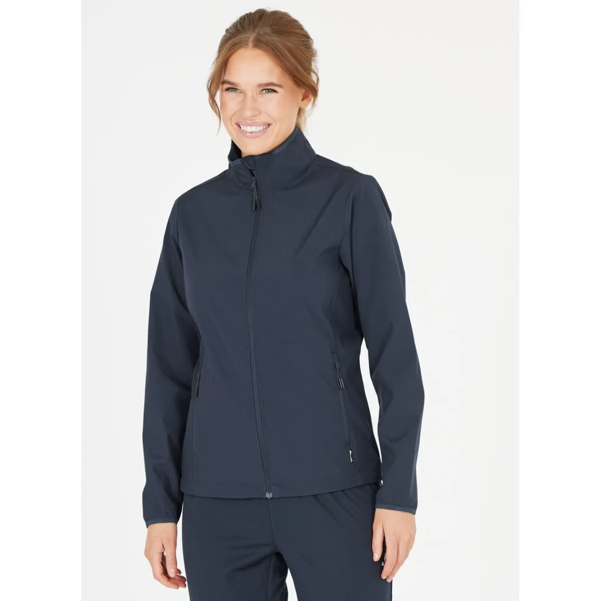 Whistler Beklædning|Outdoortøj-Lango Softshell Jakke Dame 2048 Navy Blazer