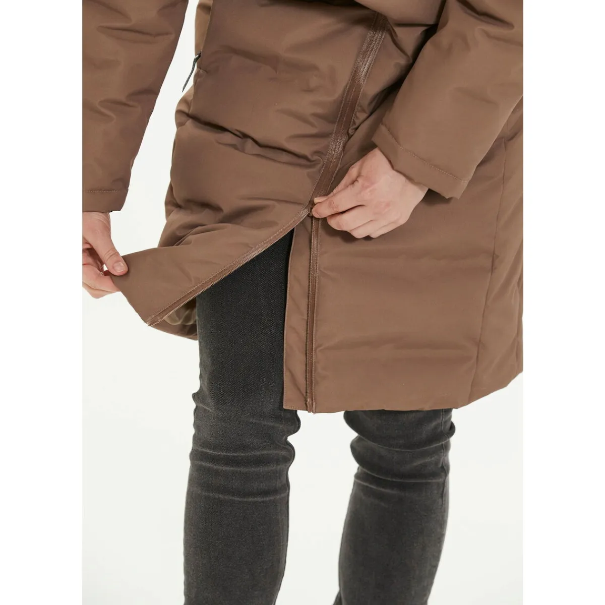 Whistler Vintertøj|Vintertøj-Mateo Long Puffer Vinterjakke Dame