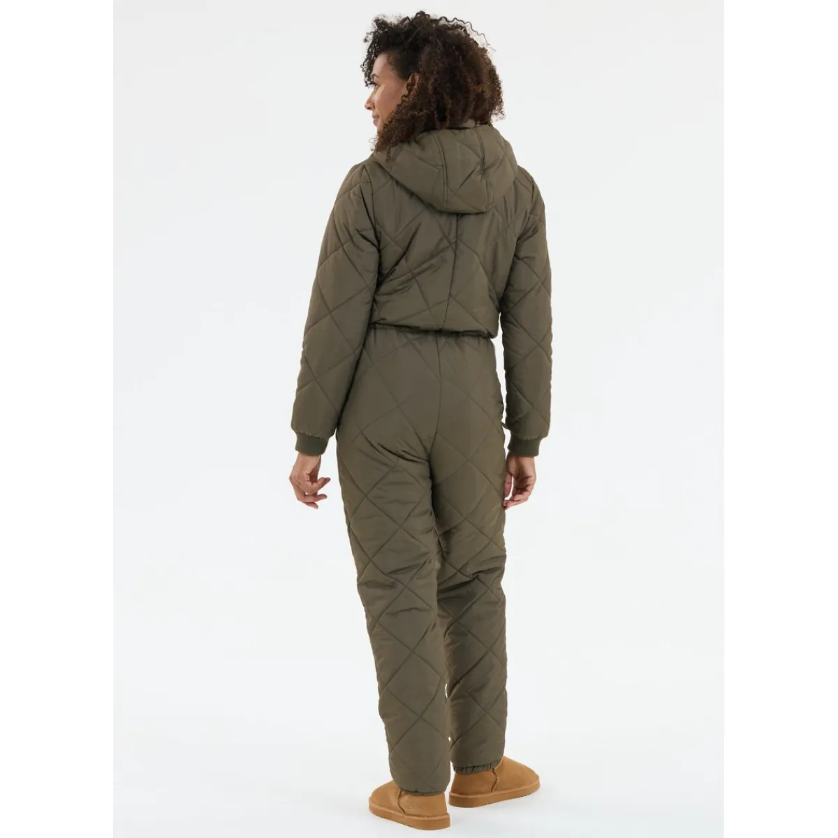 Whistler Vintertøj|Vintertøj-Minas Quilted Jumpsuit Dame
