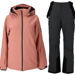 Whistler Skitøj|Vintertøj-Montill Jr. W-Pro 10.000 Skisæt Børn, burlwood