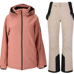 Whistler Skitøj|Vintertøj-Montill Jr. W-Pro 10.000 Skisæt Børn, burlwood