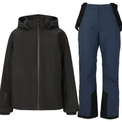 Whistler Vintertøj|Skitøj-Montill Jr. W-Pro 10.000 Skisæt Børn, black