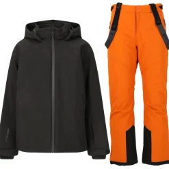 Whistler Vintertøj|Skitøj-Montill Jr. W-Pro 10.000 Skisæt Børn, black