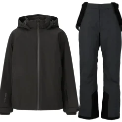 Whistler Vintertøj|Skitøj-Montill Jr. W-Pro 10.000 Skisæt Børn, black