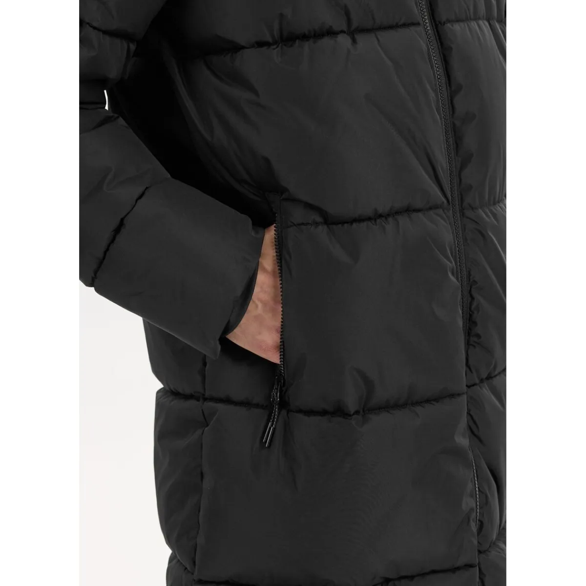 Whistler Vintertøj-Pearson Long Puffer Vinterfrakke Herre 1001 Black