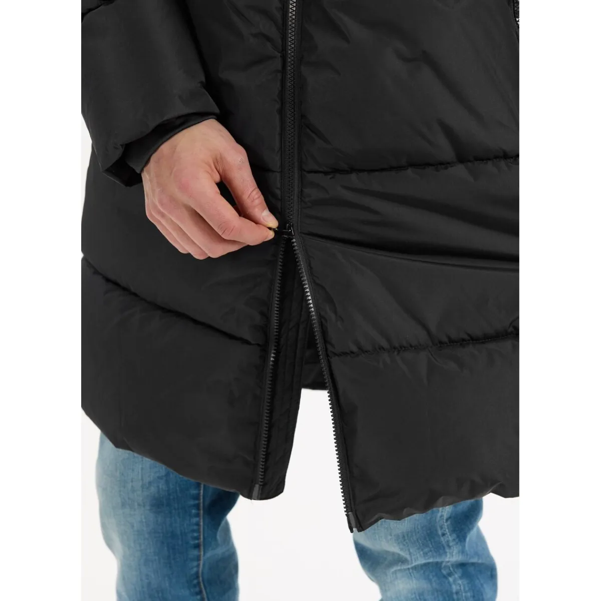 Whistler Vintertøj-Pearson Long Puffer Vinterfrakke Herre 1001 Black