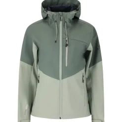 Whistler Beklædning|Outdoortøj-Rosea W-Pro 8000 Softshell Jakke Dame, slate gray 3103 Slate Gray
