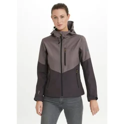 Whistler Beklædning|Outdoortøj-Rosea W-Pro 8000 Softshell Jakke Dame, iron