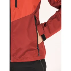 Whistler Beklædning|Outdoortøj-Rosea W-Pro 8000 Softshell Jakke Dame, madder brown 4174 Madder Brown