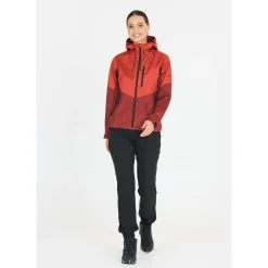Whistler Beklædning|Outdoortøj-Rosea W-Pro 8000 Softshell Jakke Dame, madder brown 4174 Madder Brown