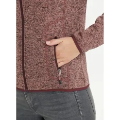 Whistler Vintertøj|Beklædning-Samani Fleecetrøje Dame, Light Mahogany  4221A Light Mahogany