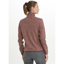 Whistler Vintertøj|Beklædning-Samani Fleecetrøje Dame, Light Mahogany  4221A Light Mahogany