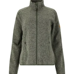 Whistler Beklædning|Vintertøj-Samani Fleecetrøje Dame, grøn  3056A  Agave Green