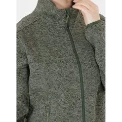 Whistler Beklædning|Vintertøj-Samani Fleecetrøje Dame, grøn  3056A  Agave Green