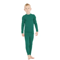 ZigZag Skitøj|Vintertøj-Gualala V2 Seamless Skiundertøjssæt Børn