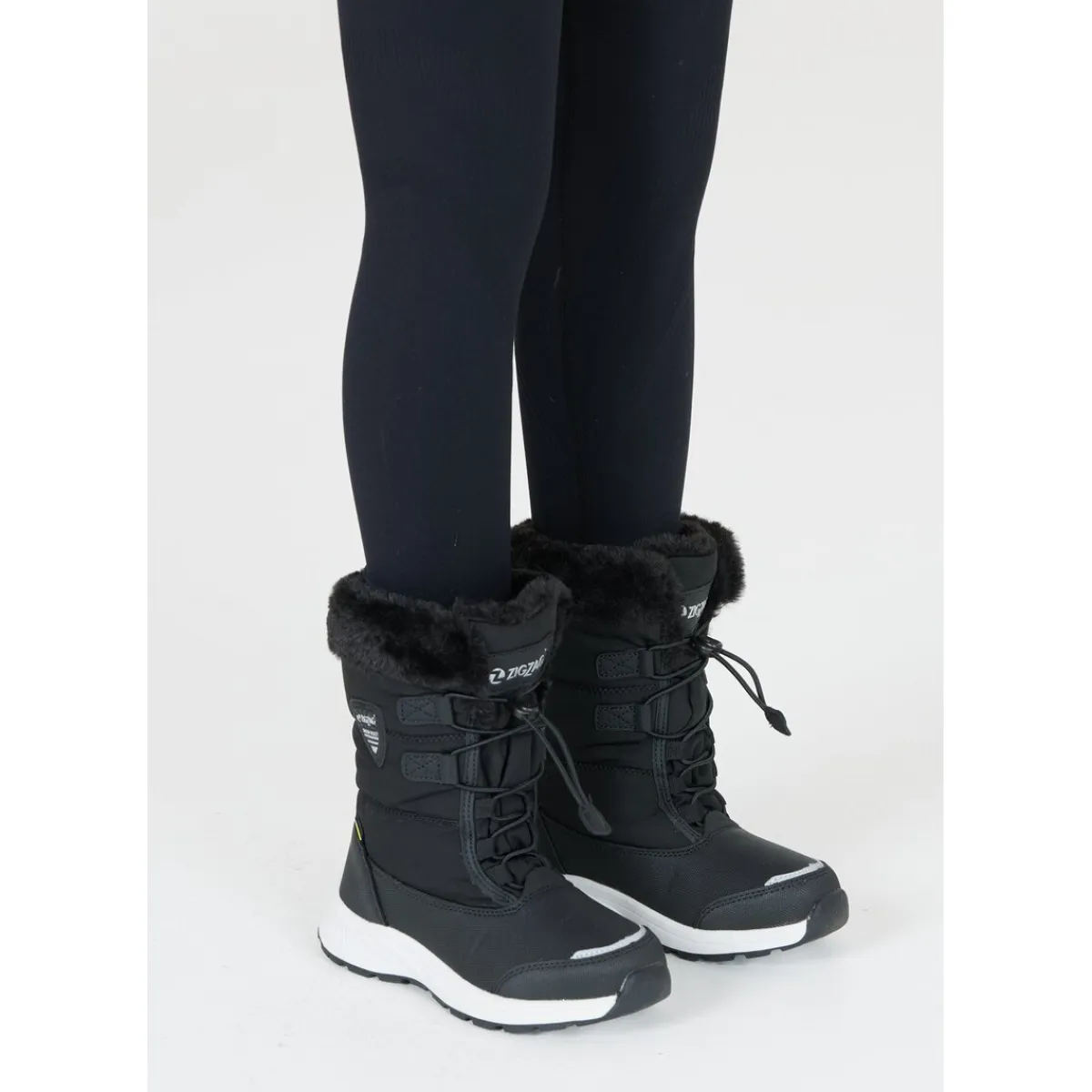 ZigZag Vinterfodtøj|Vinterstøvler-Wesend Vandtæt Vinterstøvle Børn 1001 Black